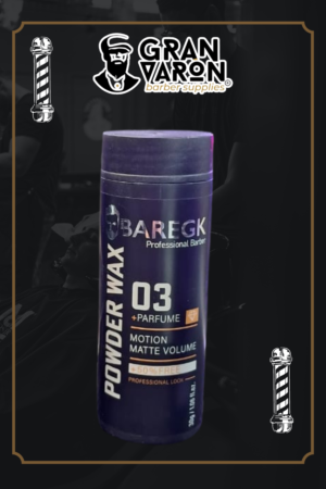 73 Cera en Polvo BAREGK Professional Barber 03 - Powder Wax + Parfume - 30g