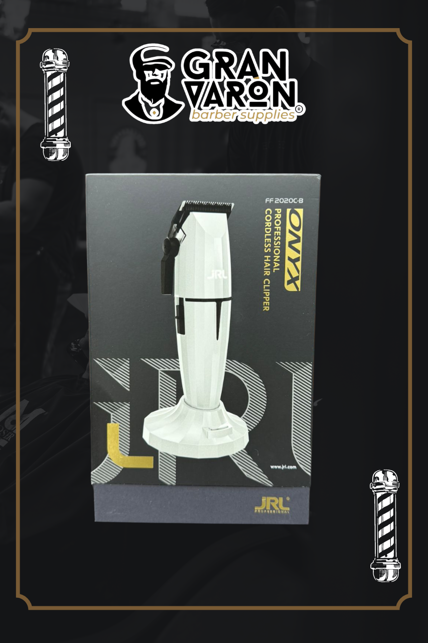 Máquina JRL Onyx Ghost Edition (FF 2020C-B): Clipper Profesional Inalámbrica con Tecnología de Carga Reset IQ