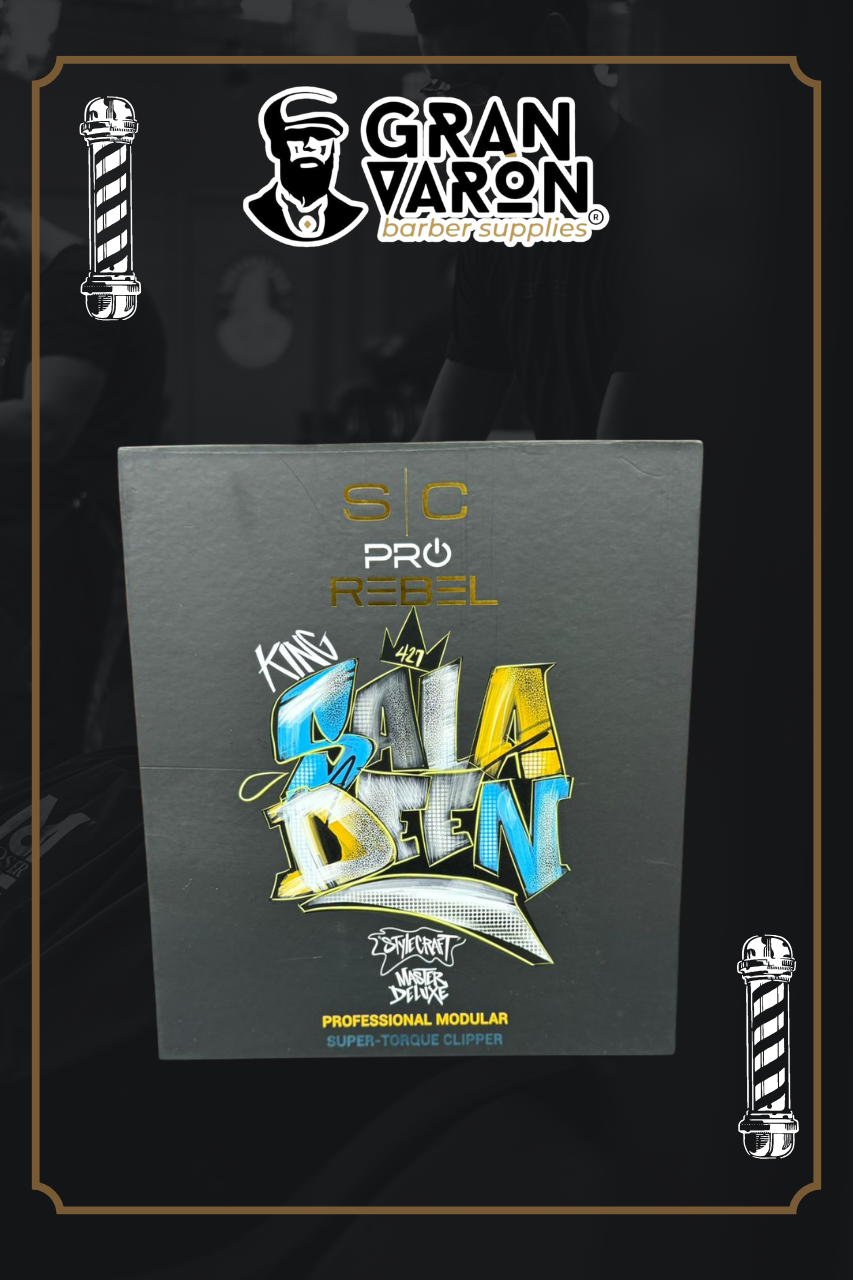 Clipper Profesional StyleCraft Rebel King Saladeen – Edición Especial con Motor Super-Torque
