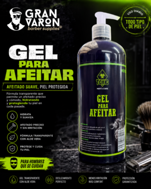 84 Gel para Afeitar Toxic Men’s Care (1 Litro)