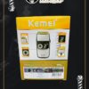Rasuradora Profesional Kemei KM-2028 Gold - Shaver Metálica con Láminas de Titanio y Pantalla LCD