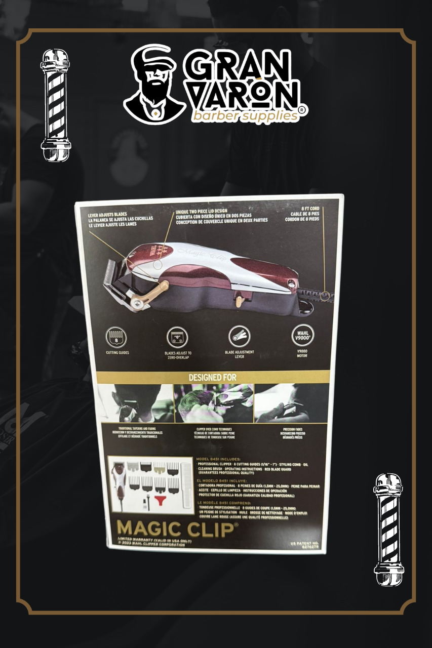 Wahl Professional 5 Star Series: Magic Clip – Máquina de Corte para Desvanecidos Precisos
