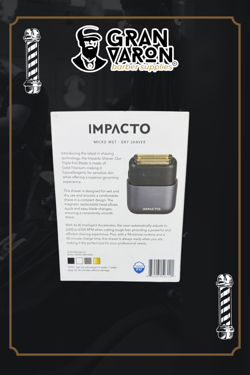 Rasuradora Cocco Impacto Micro Wet & Dry Shaver – Profesional