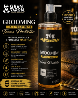 90 Grooming Hair Treatment: Termo Protector y Voluminizador