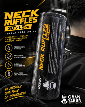 Crea una imagen promocional de este producto medidas 1080 x 1350 (1) Papel Cuello Kong Neck Ruffles