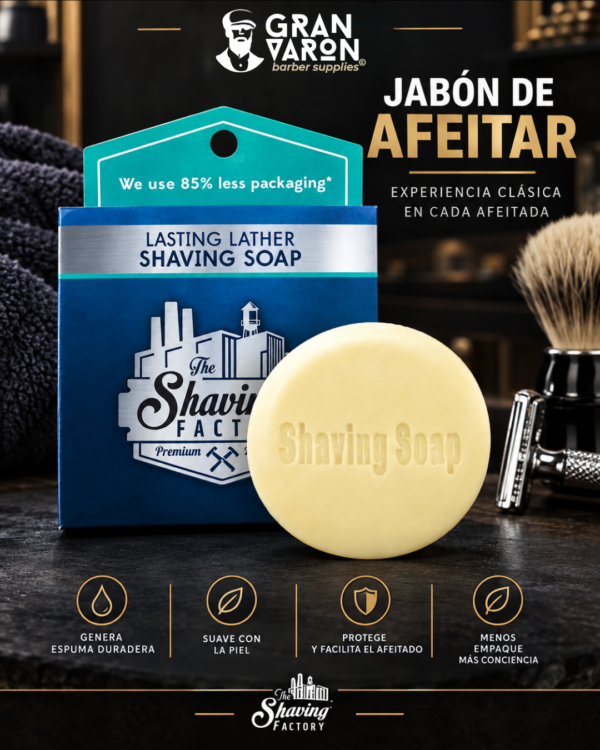 The Shave Factory Lasting Lather Shaving Soap