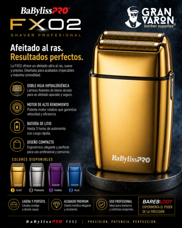 Diseño sin título BaBylissPRO FX02