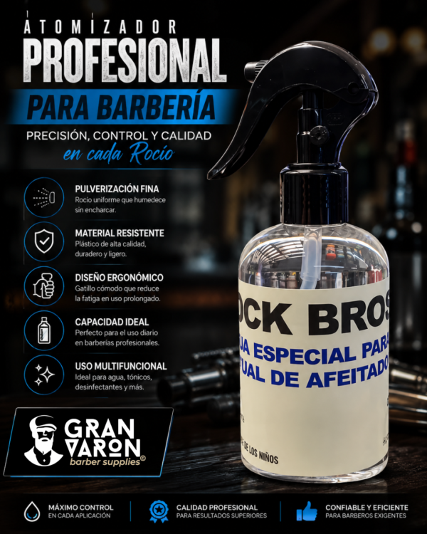 Atomizador Profesional para Barbería