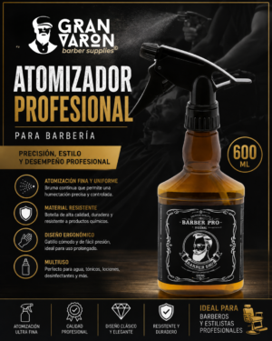 110 Atomizador Barber Pro Profesional para Barbería