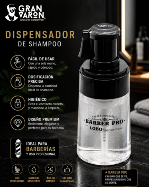 161 Dispensador de Shampoo Barber Pro
