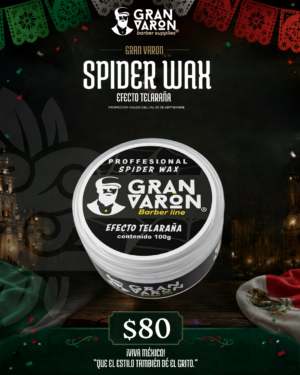 20 Gran Varon Spider Wax - Efecto Telaraña (100g)