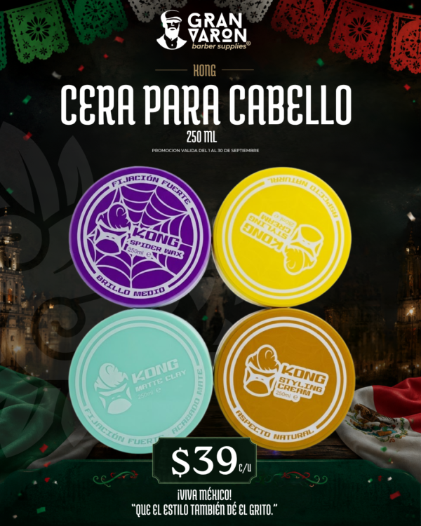Cera para Cabello Kong 250 ml