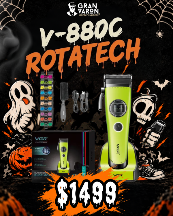 13 Máquina Cortapelo V-880C Rotatech VGR Verde