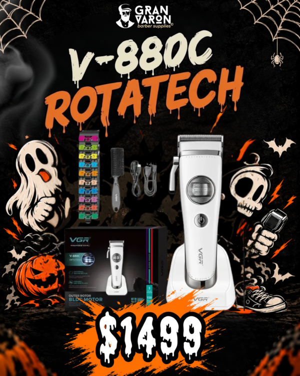 14 Máquina Cortapelo V-880C Rotatech VGR Blanca