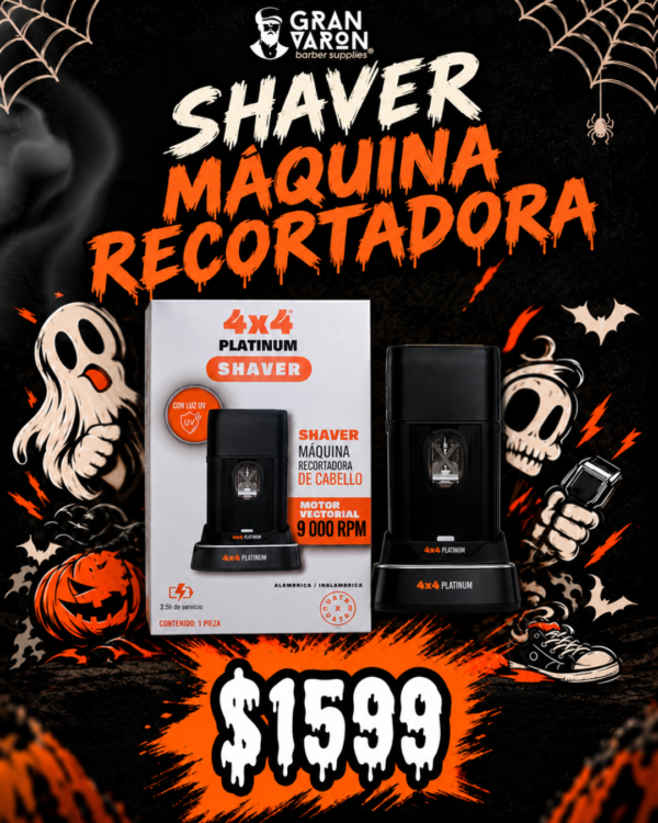 Shaver Máquina Recortadora 4x4 Platinum