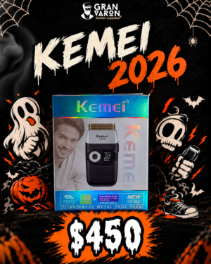 8 Shaver Metálica Kemei KM-2026
